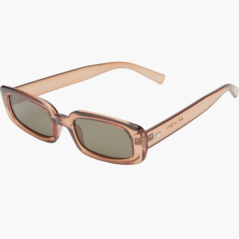 Le Specs Dynamite 52mm Rectangular Sunglasses Tobacco